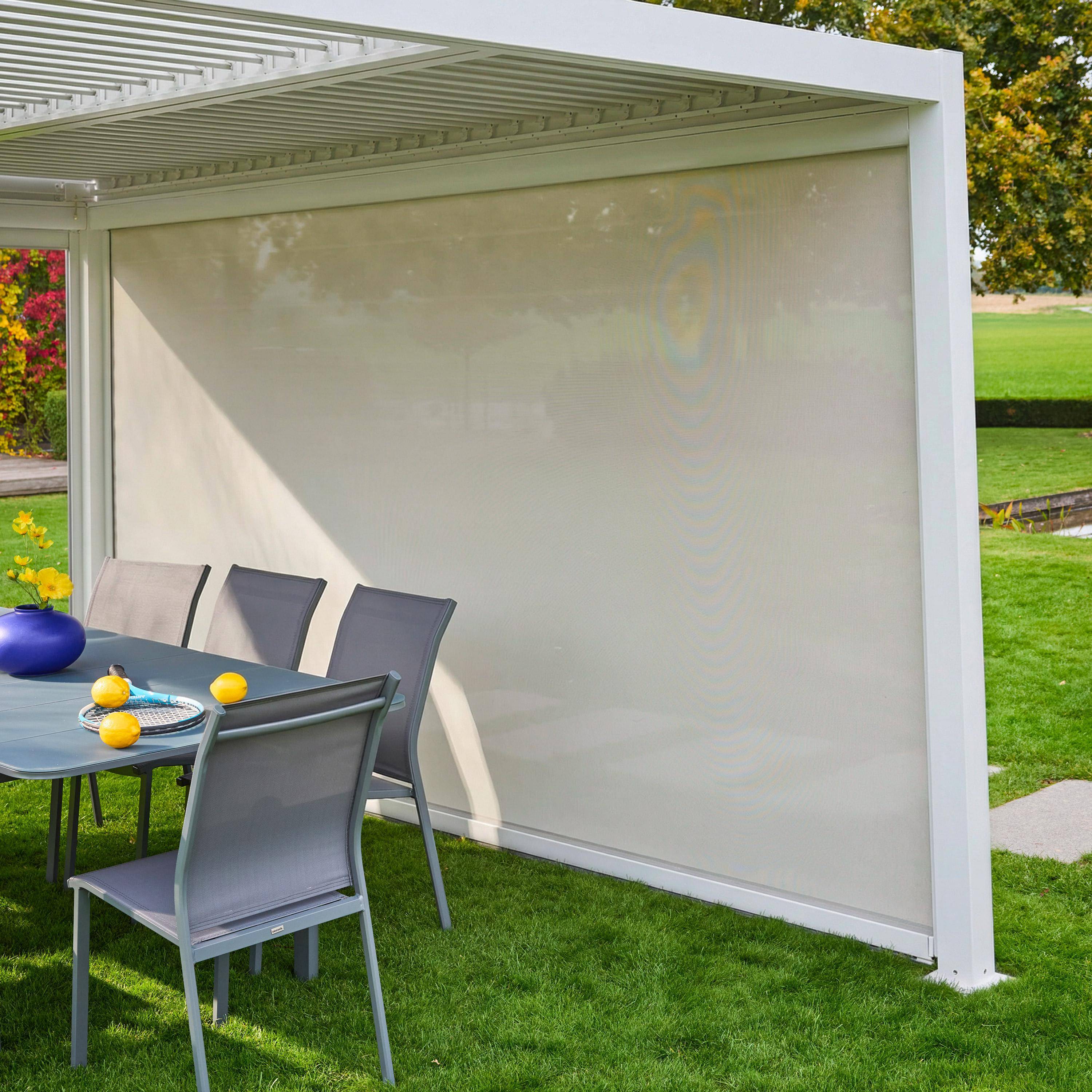 Palace toldo 4m - Toldo lateral para pérgola, 4m