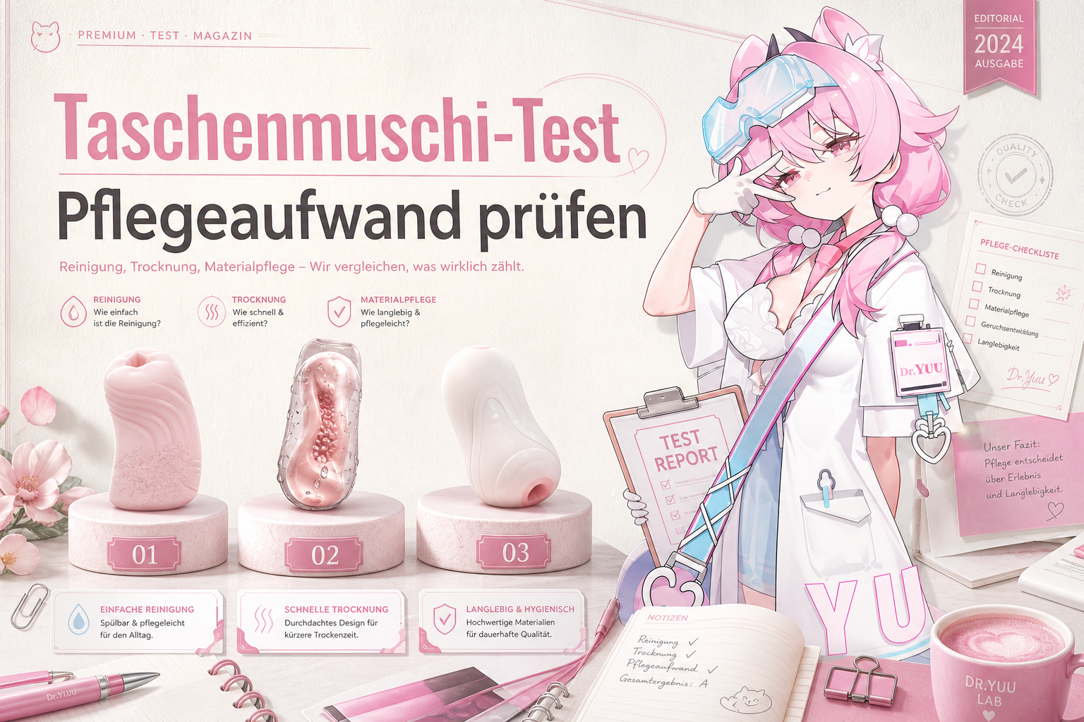 Taschenmuschi Test: Pflegefreundliche Bauformen erkennen | DR.YUU™ Ratgeber - Masturbator & Sexspielzeug