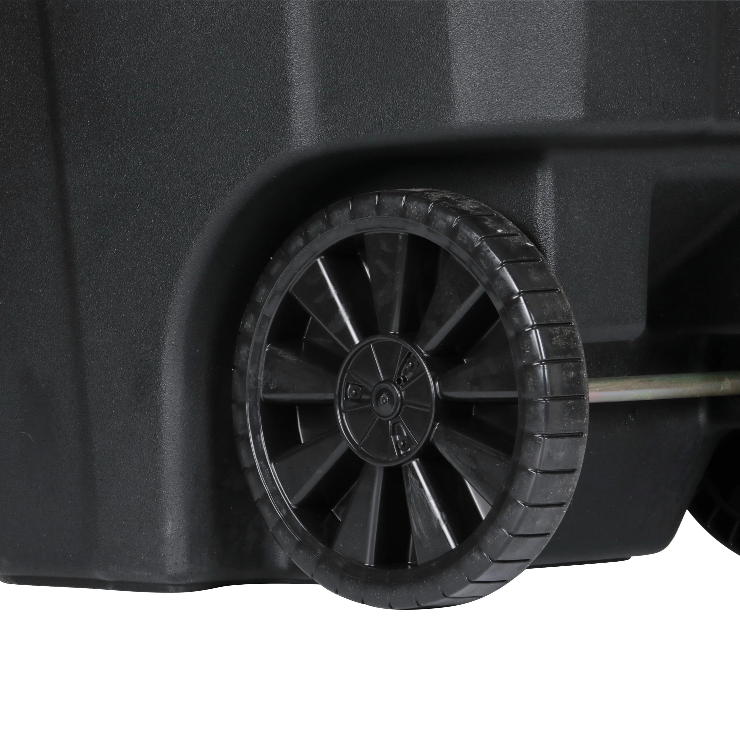 Toter 64 gallon black garbage can with wheels and lid - Image 6