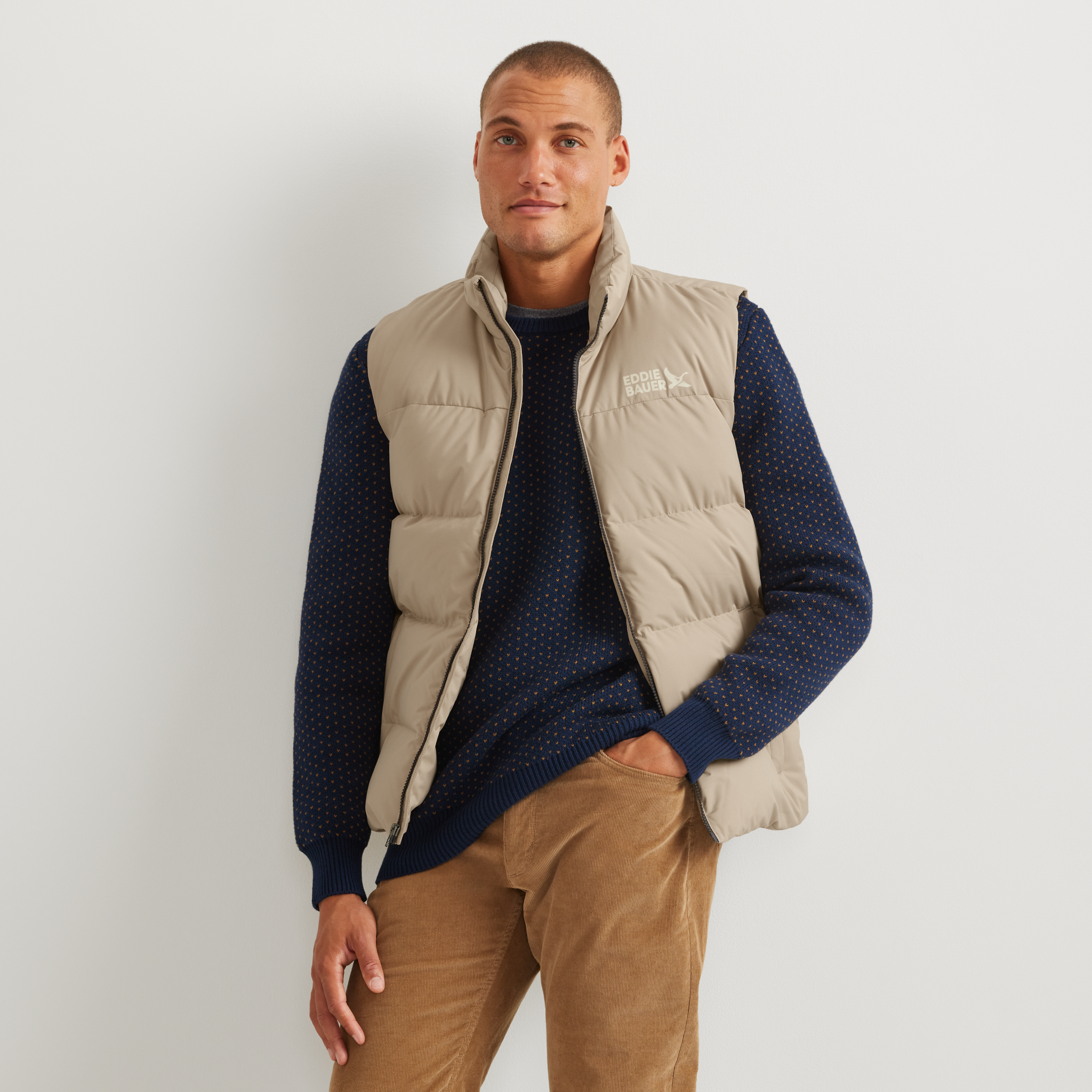 Men's Essential Down Vest - Eddie Bauer Outlet