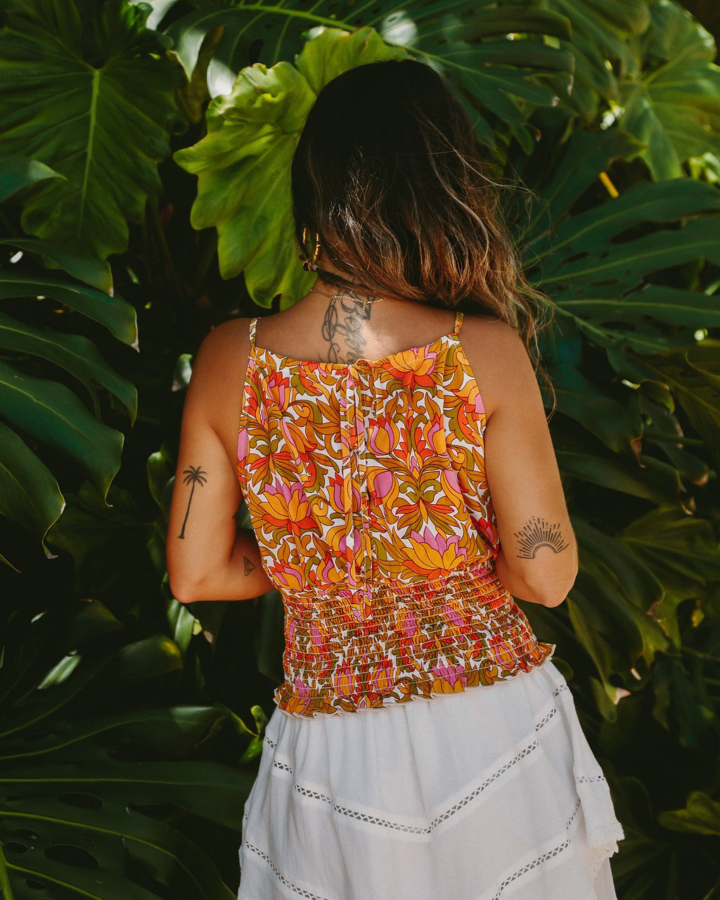 Coral Springs Smocked Crop Top - FINAL SALE - Se7enfashion