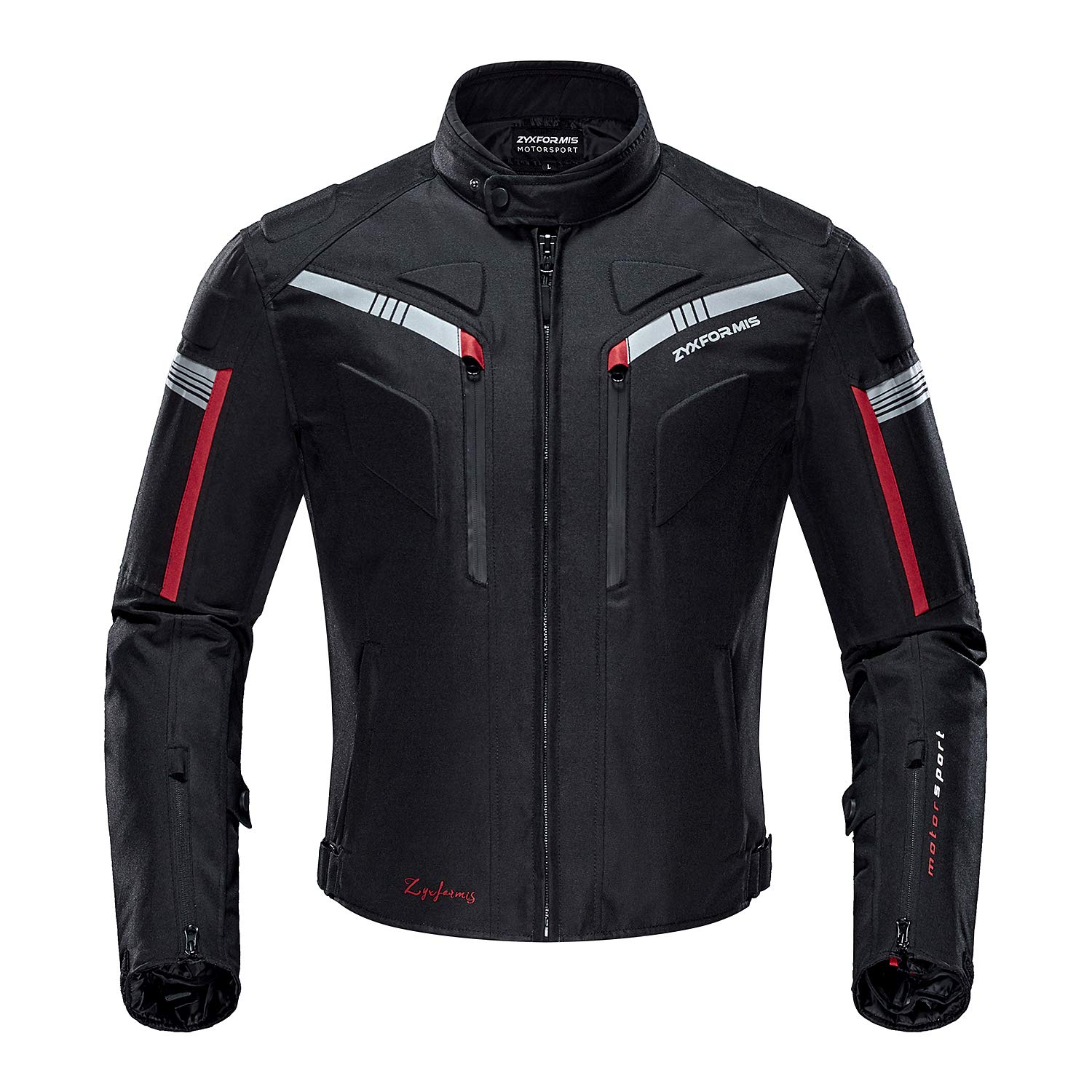 Motorcycle Jacket for Men with Removable CE Armor All Season - image 2