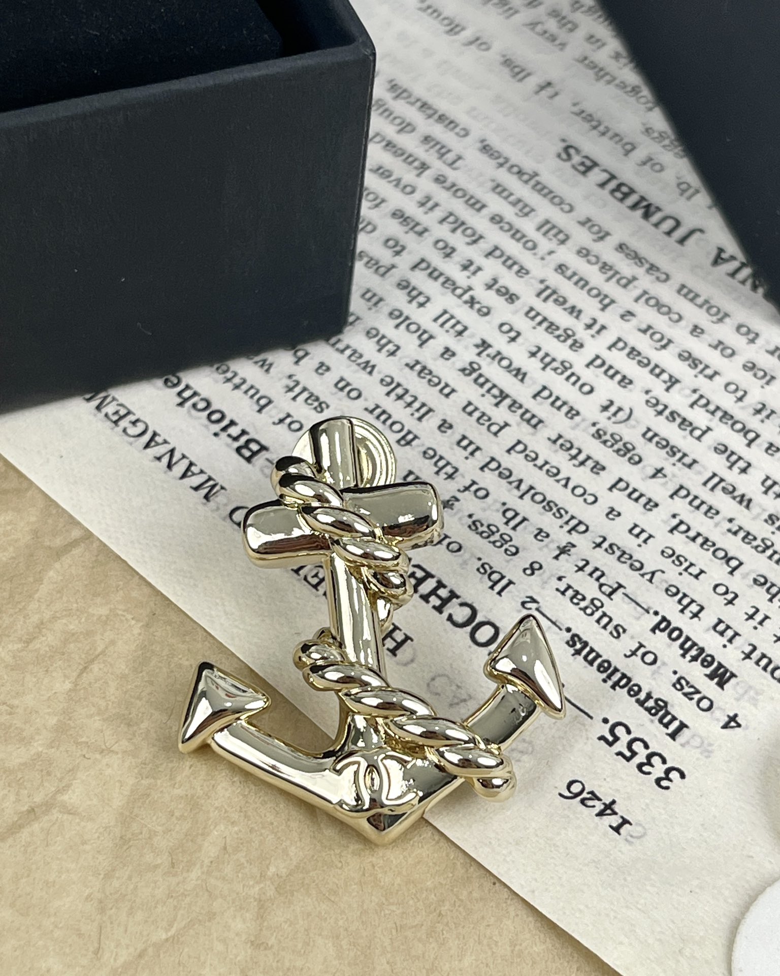 Chanel Anchor Brooch - Original Replica Club