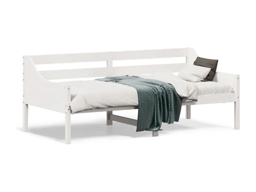 Sofá cama sin colchón Mueblestop maciza de Mueblestop blanco 90x190 cm TKSZ86989