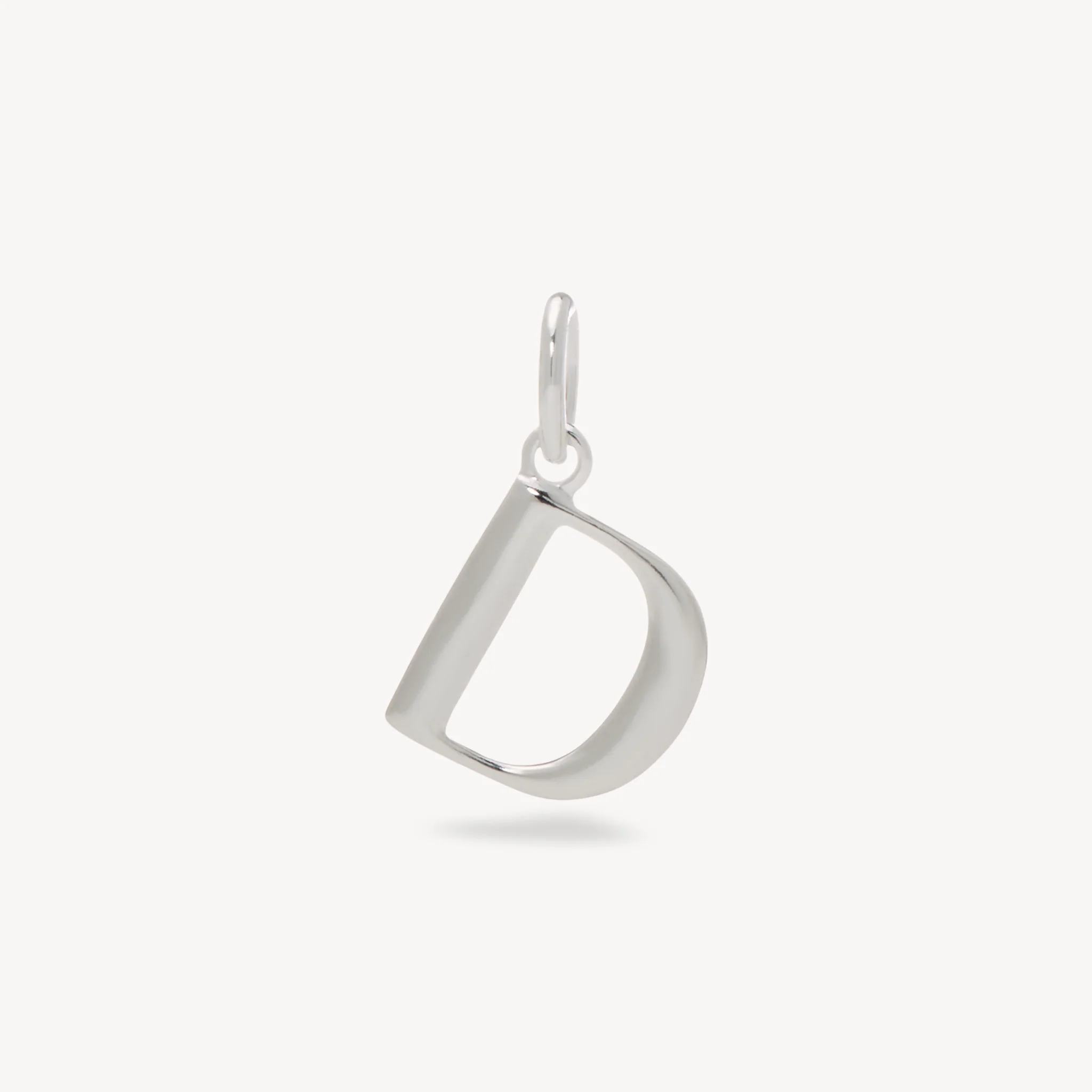 Sterling Silver Letter Charm