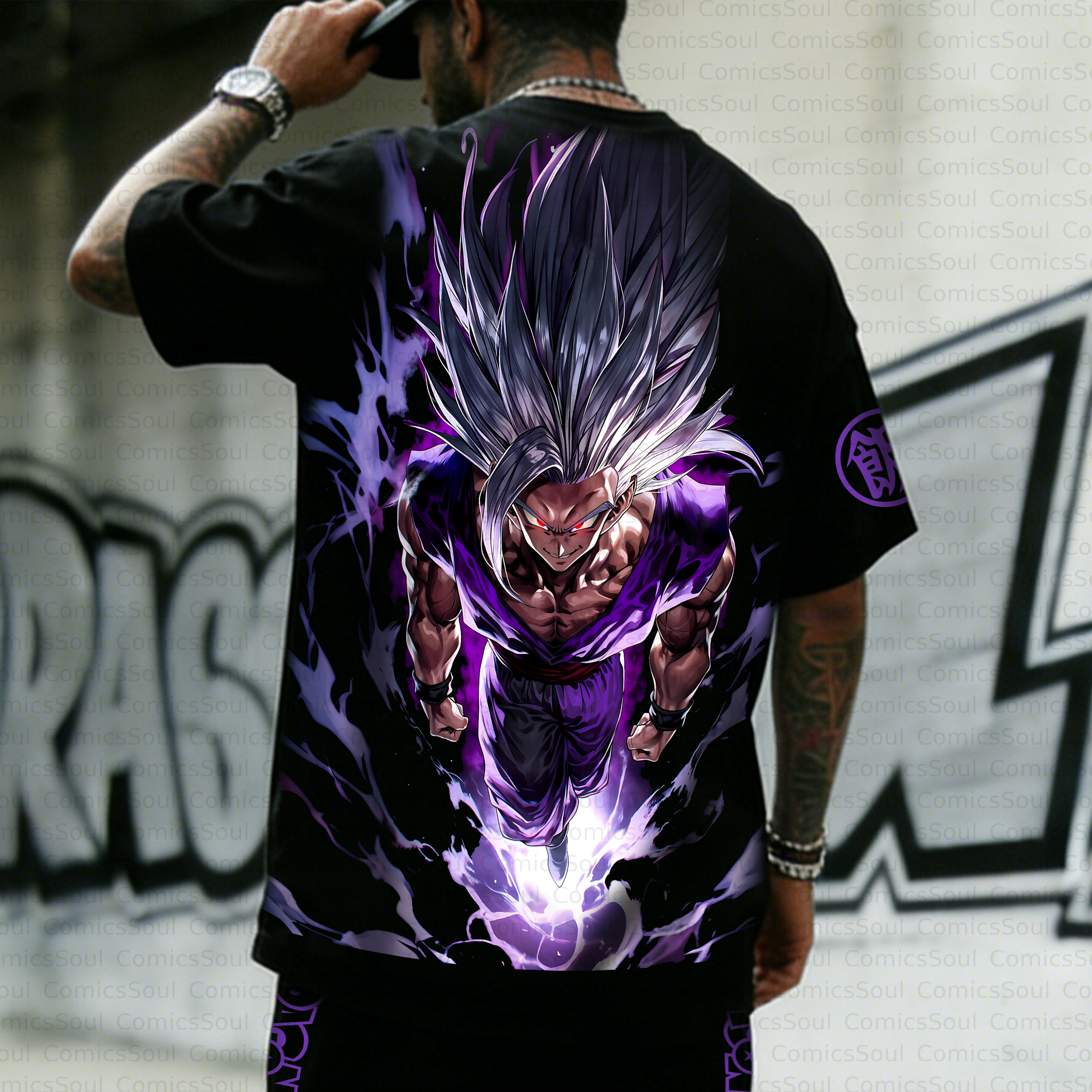 Unisex Anime Inspired Vintage T-Shirt