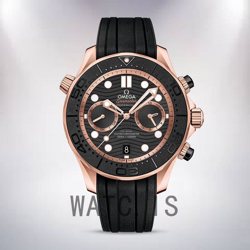 Omega Seamaster 45mm 210.62.44.51.01.001 Men Rose Gold-tone