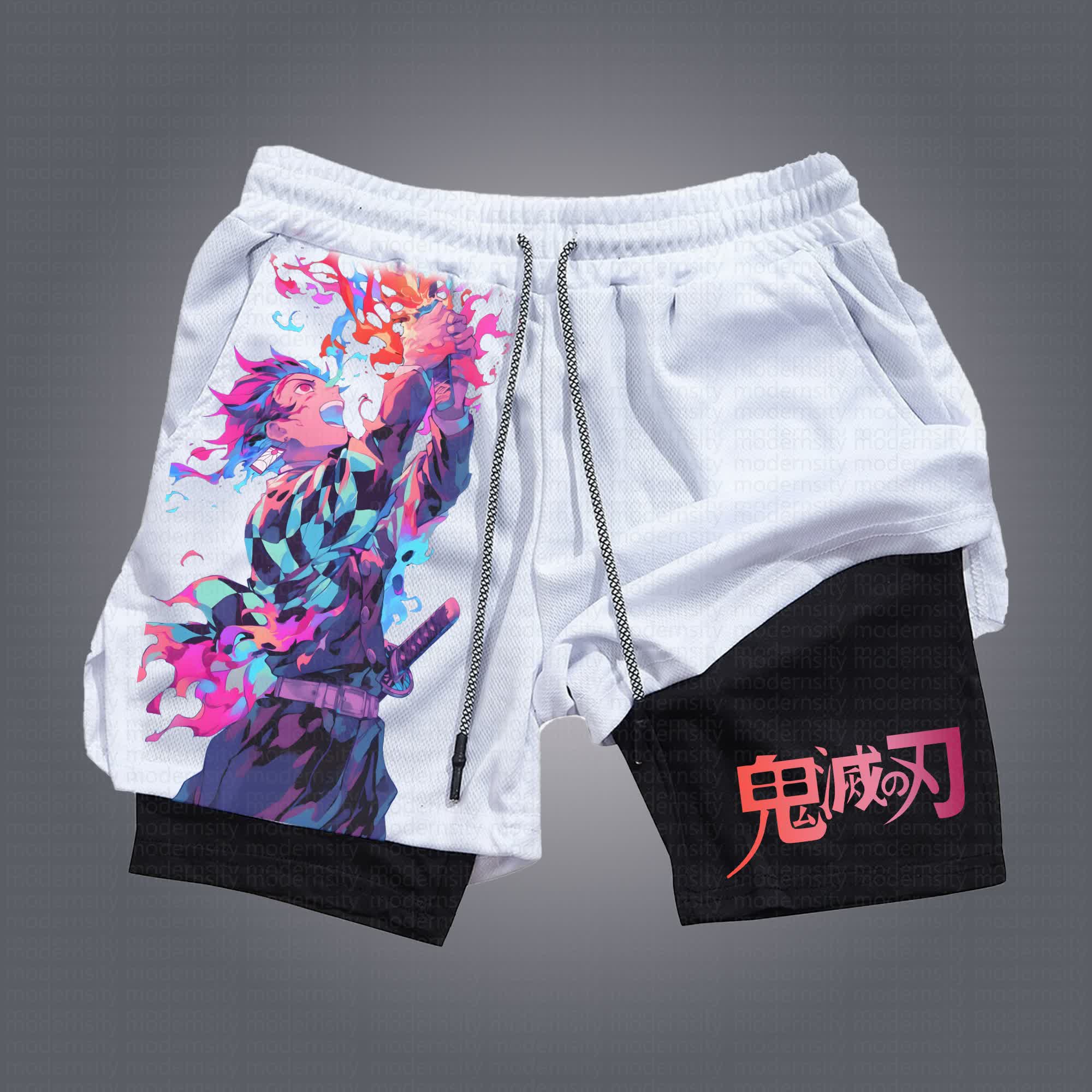 Unisex Casual Anime Streetwear Shorts 丨Comicssoul