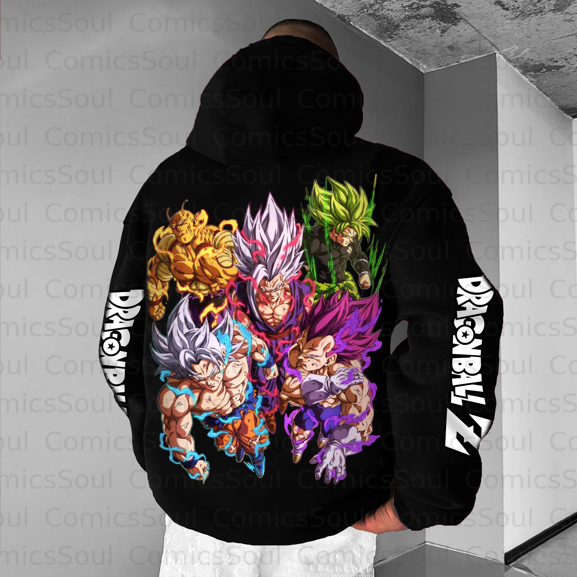 Unisex Anime Graphic Streetwear Vintage Plush Hoodie