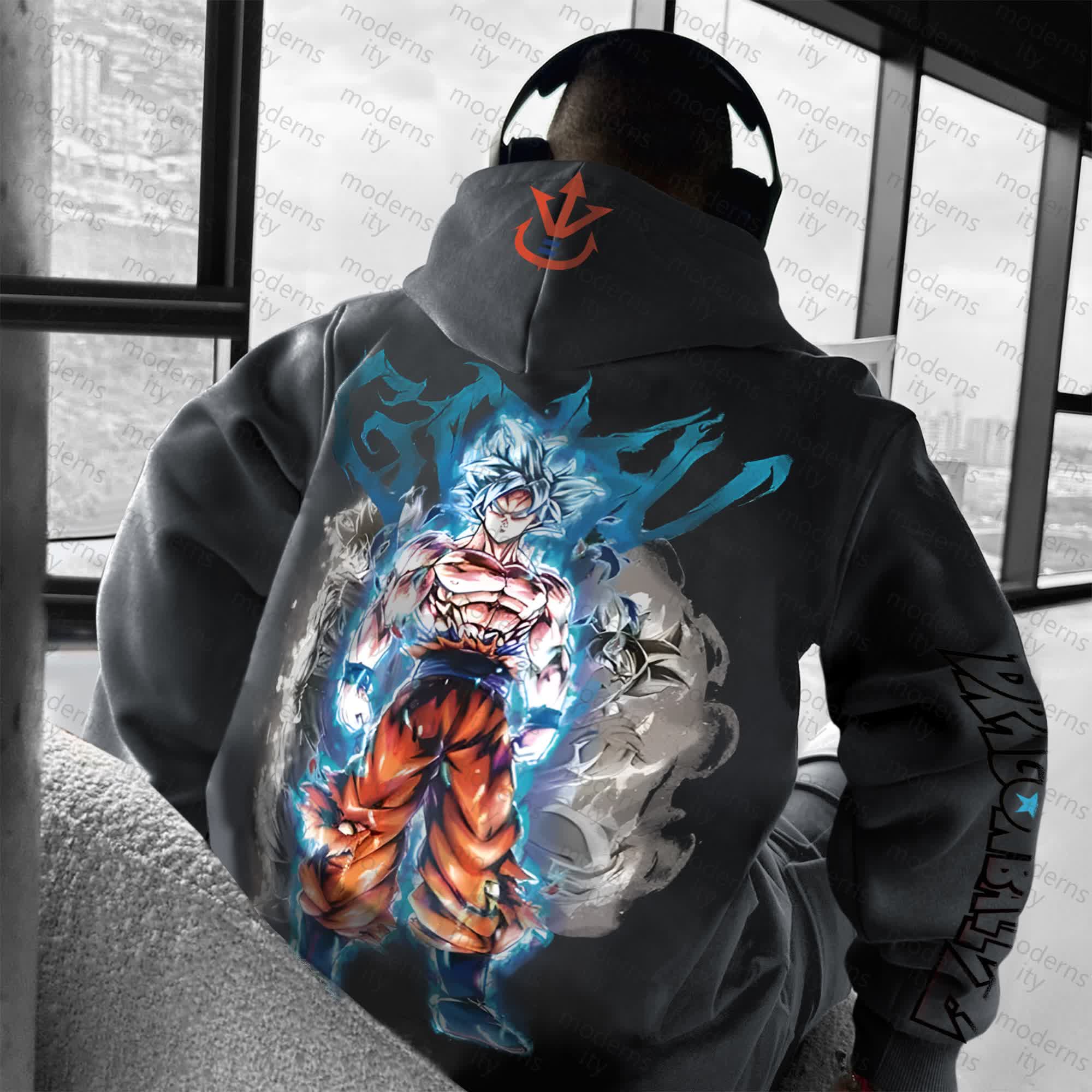 Unisex Anime“Comicssoul” Graphic Streetwear Vintage Hoodie