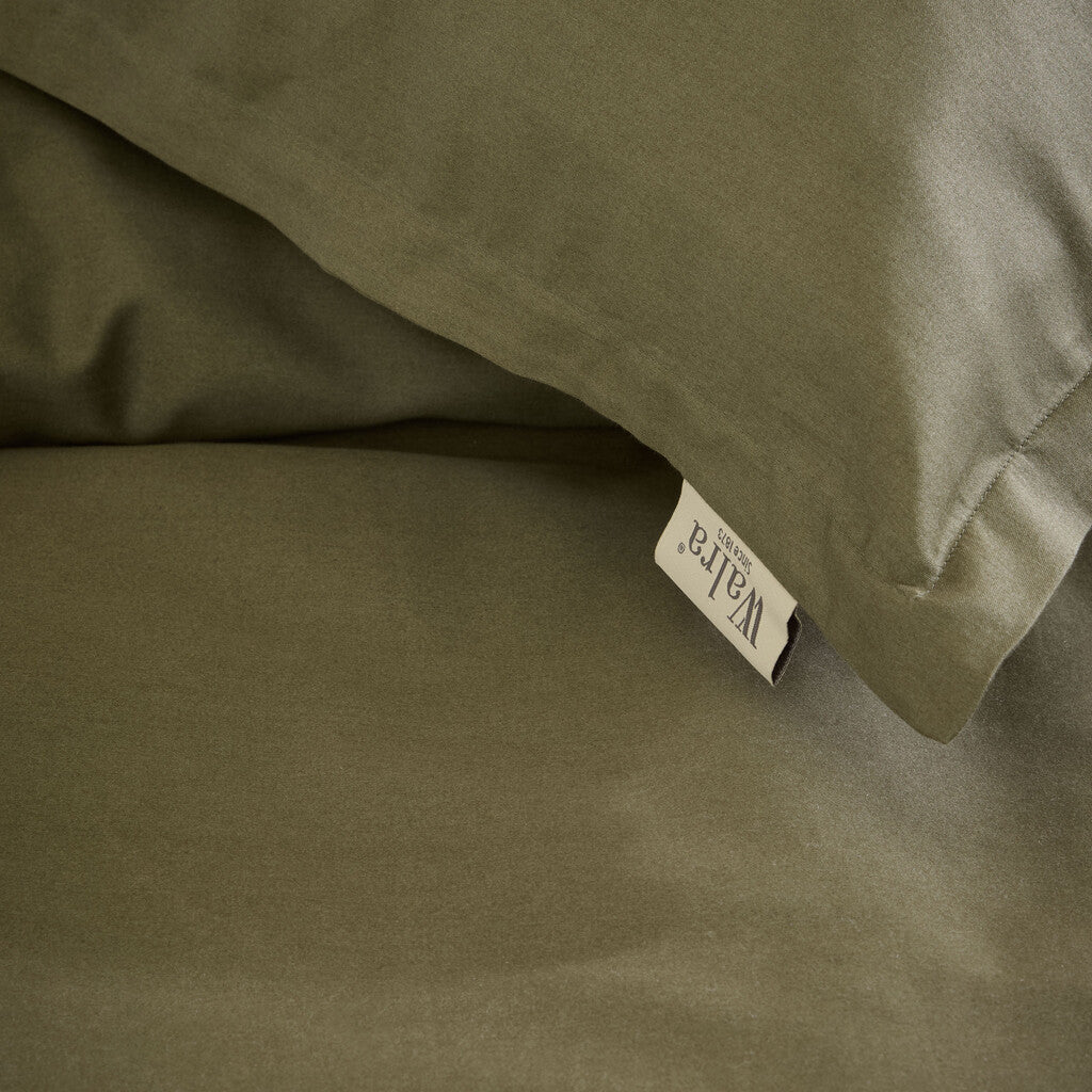 Walra - Dekbedovertrek Vintage Satin - 240x220 - Groen