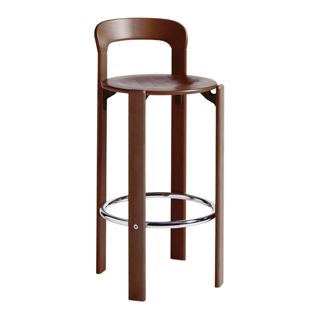 HAY Rey Barkruk High H 75 cm - Umber Brown