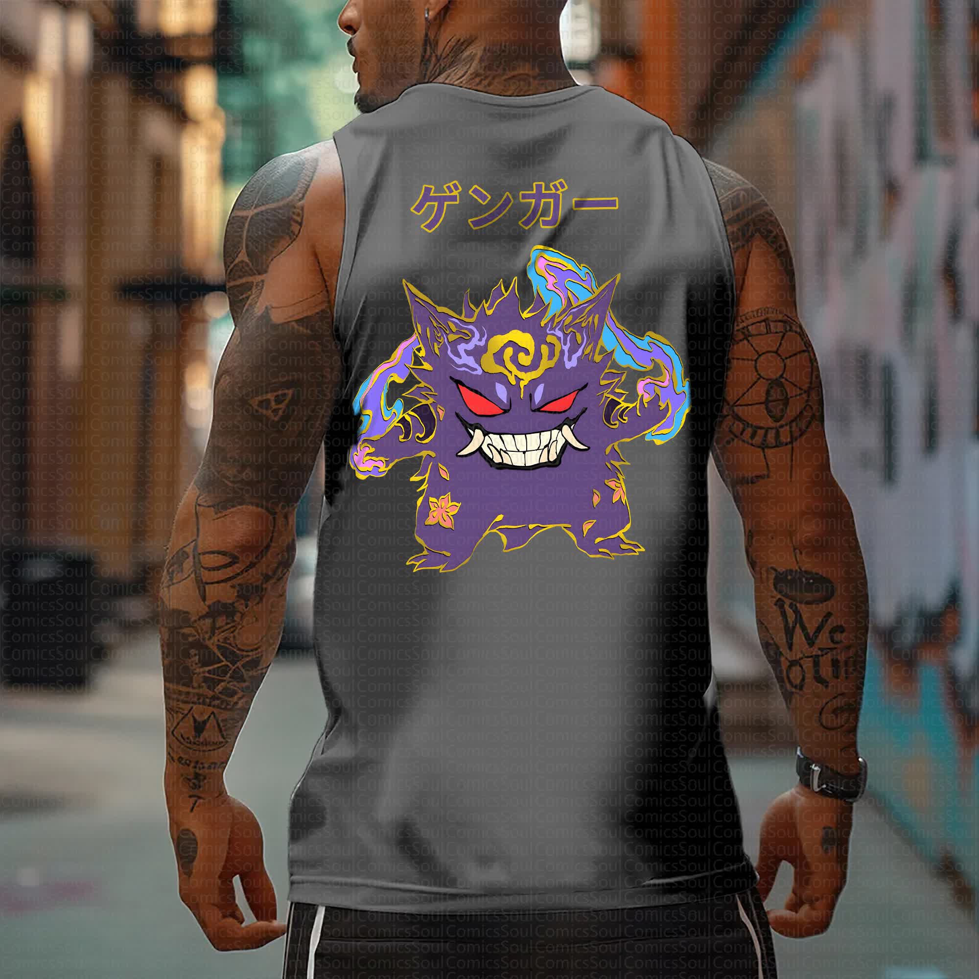 Unisex “Comicssoul” Casual Anime  Tank Top