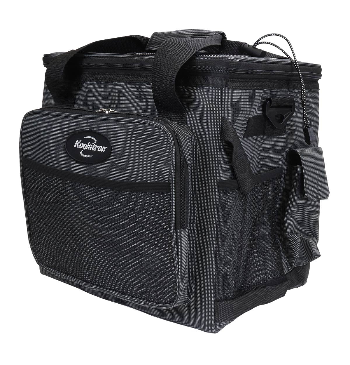 Koolatron 12V Electric Cooler Bag, 25L (26 qt), Collapsible, Gray/Black - Image 6