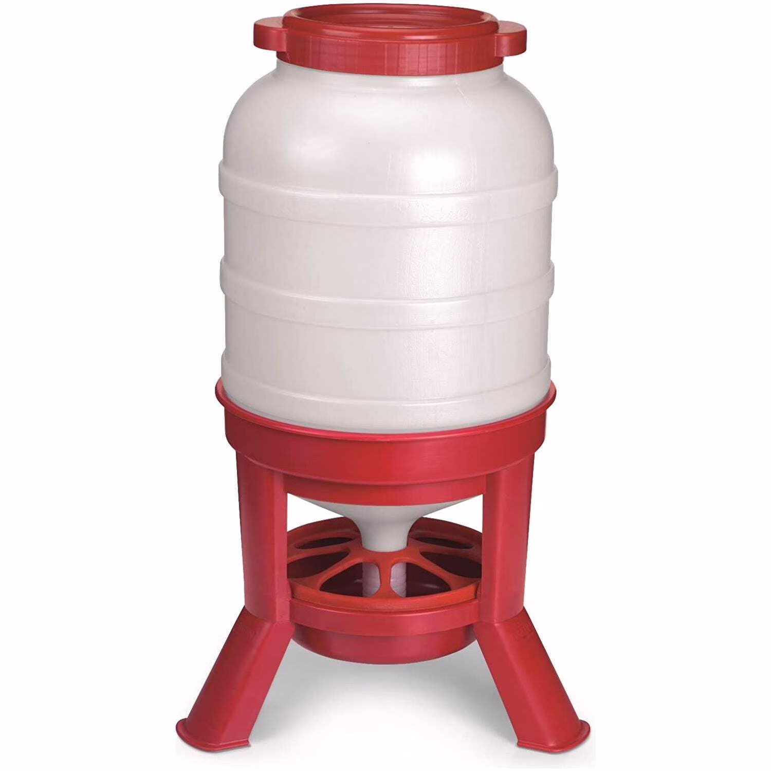Little Giant Plastic Dome Poultry Feeder 60 lb(2 Pack)