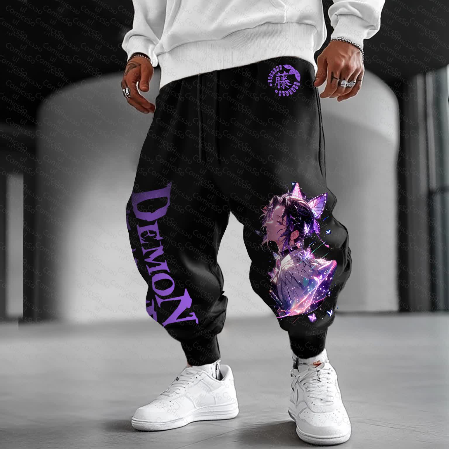 Unisex  “Comicssoul” Casual Anime Streetwear Pants