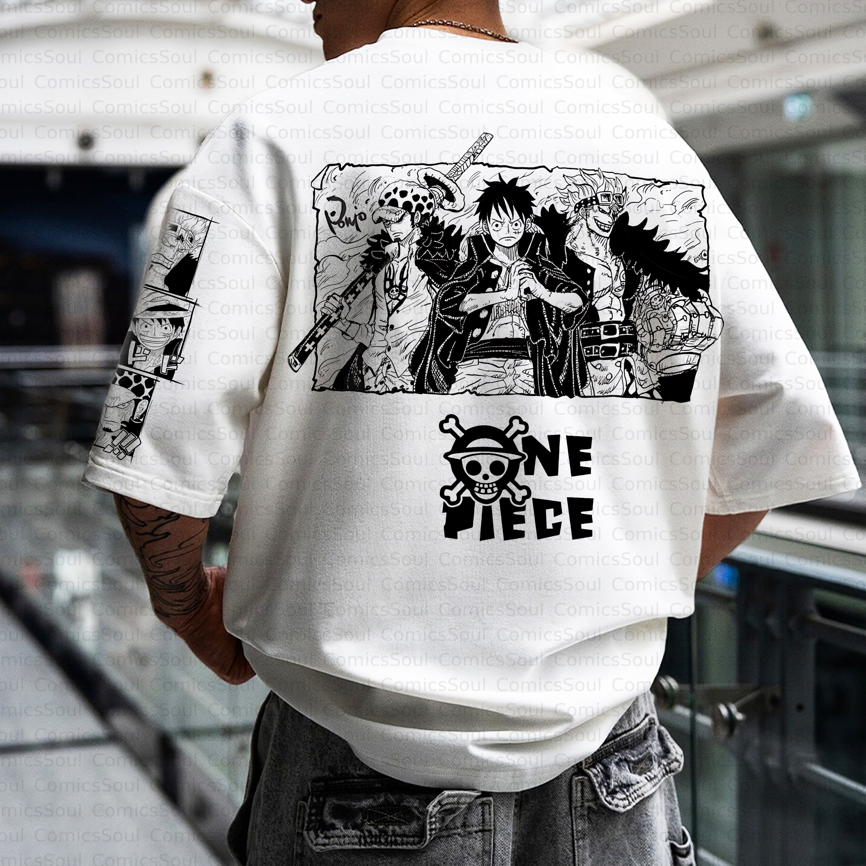 Unisex Anime Inspired Vintage T-Shirt