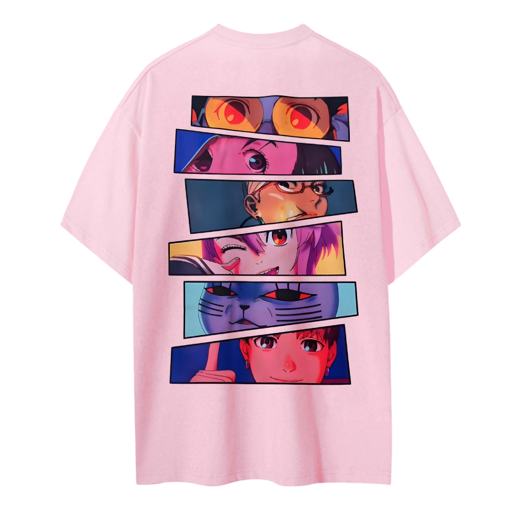 DANDADAN Cotton Unisex Round Neck Anime T-shirt TeeThreads Sustain the Scene with Custom Apparel