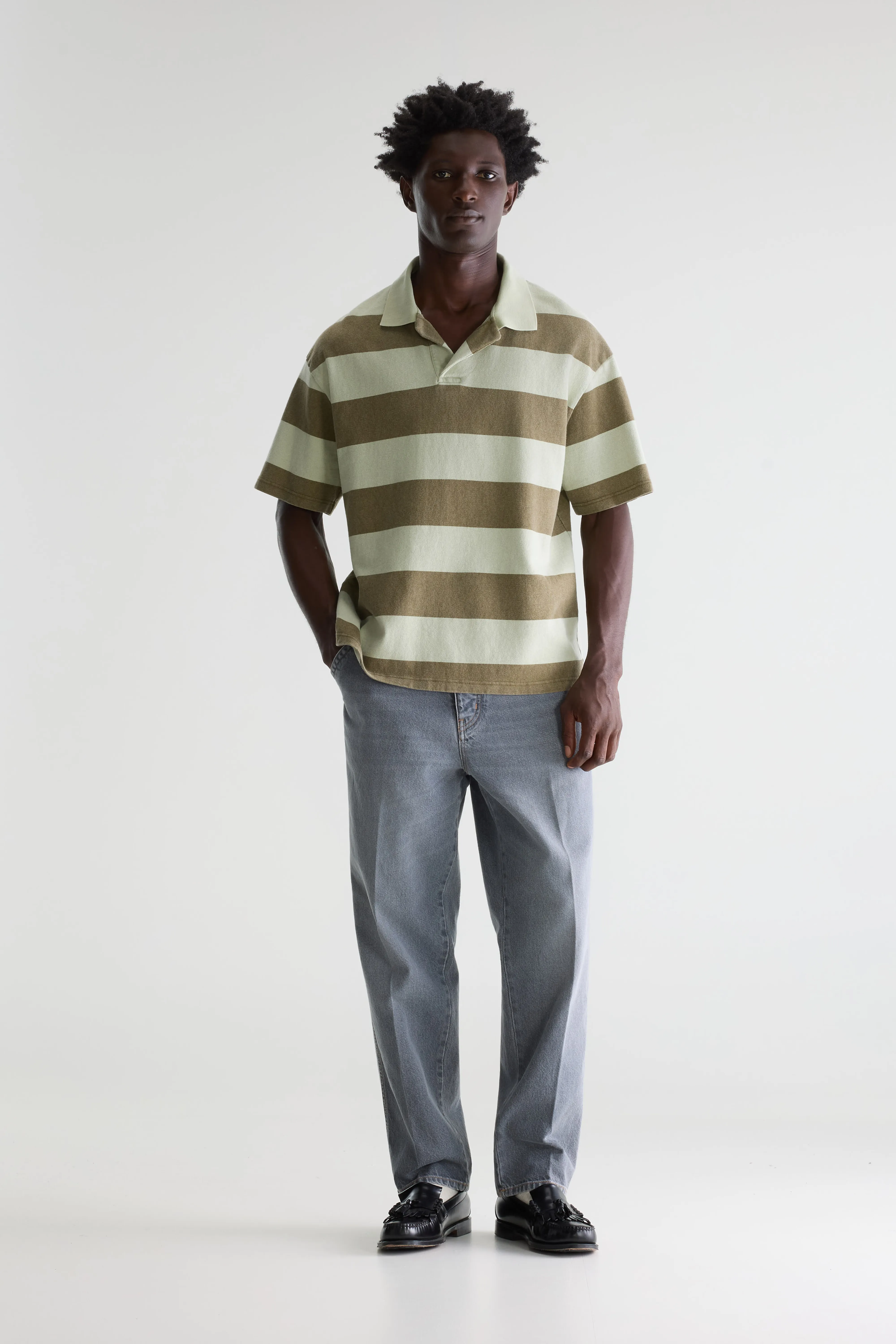 Bellerose Forst short-sleeve polo (261 / M / STRIPE C)