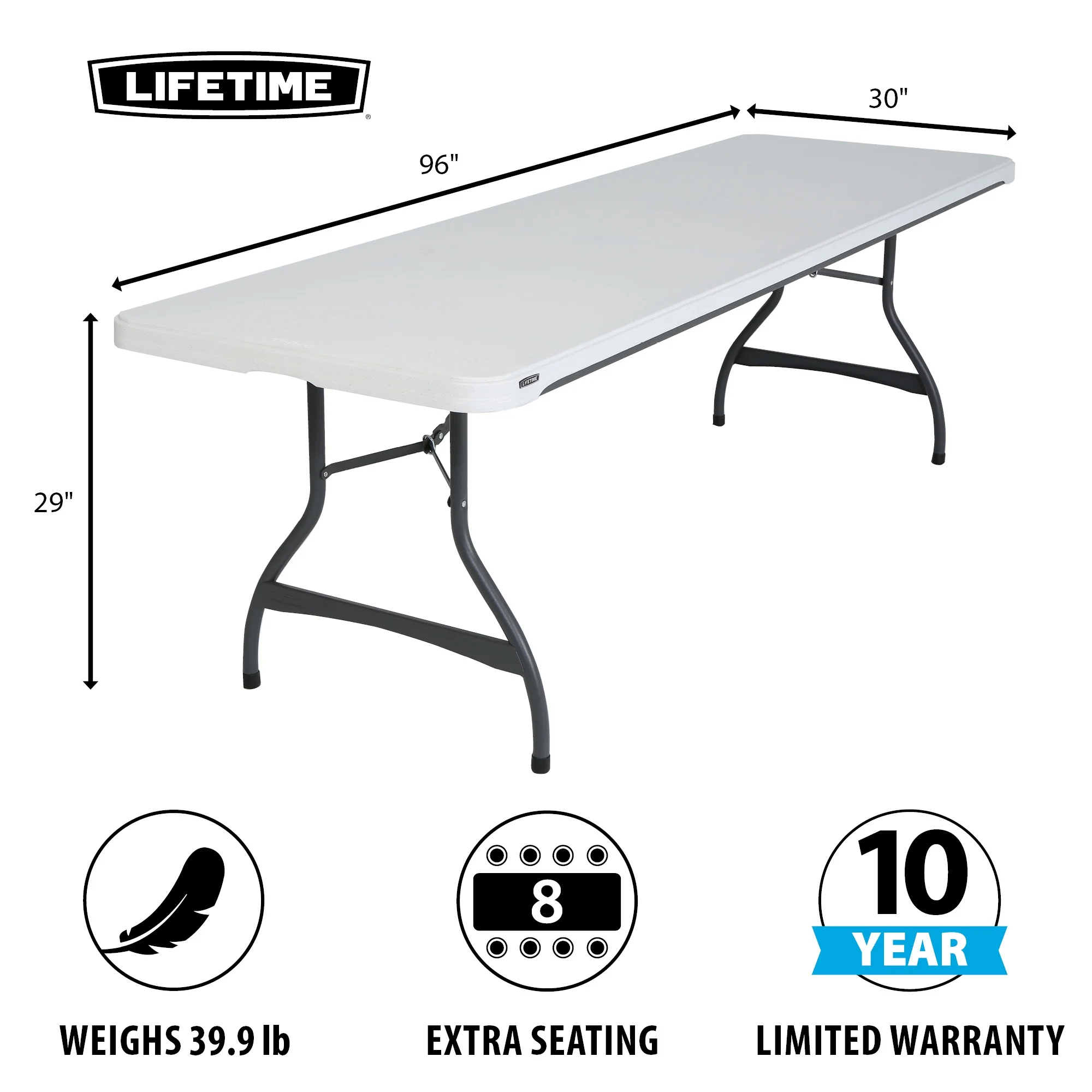 Lifetime Folding Table and Chair Set - Pack of 108 - Image 2