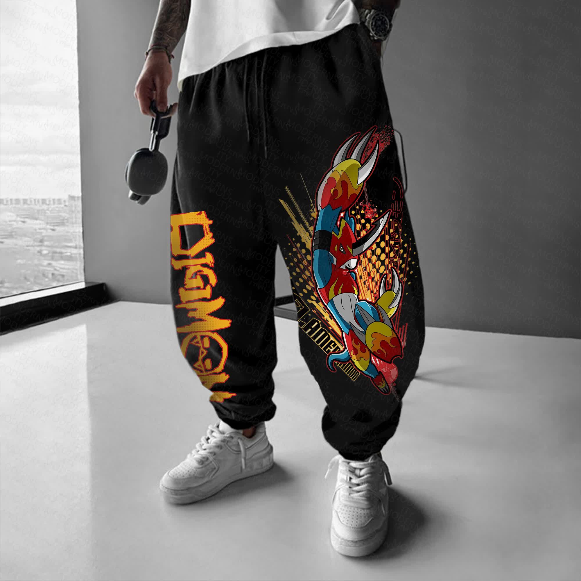 Unisex “Comicssoul” Anime Style Retro Pants