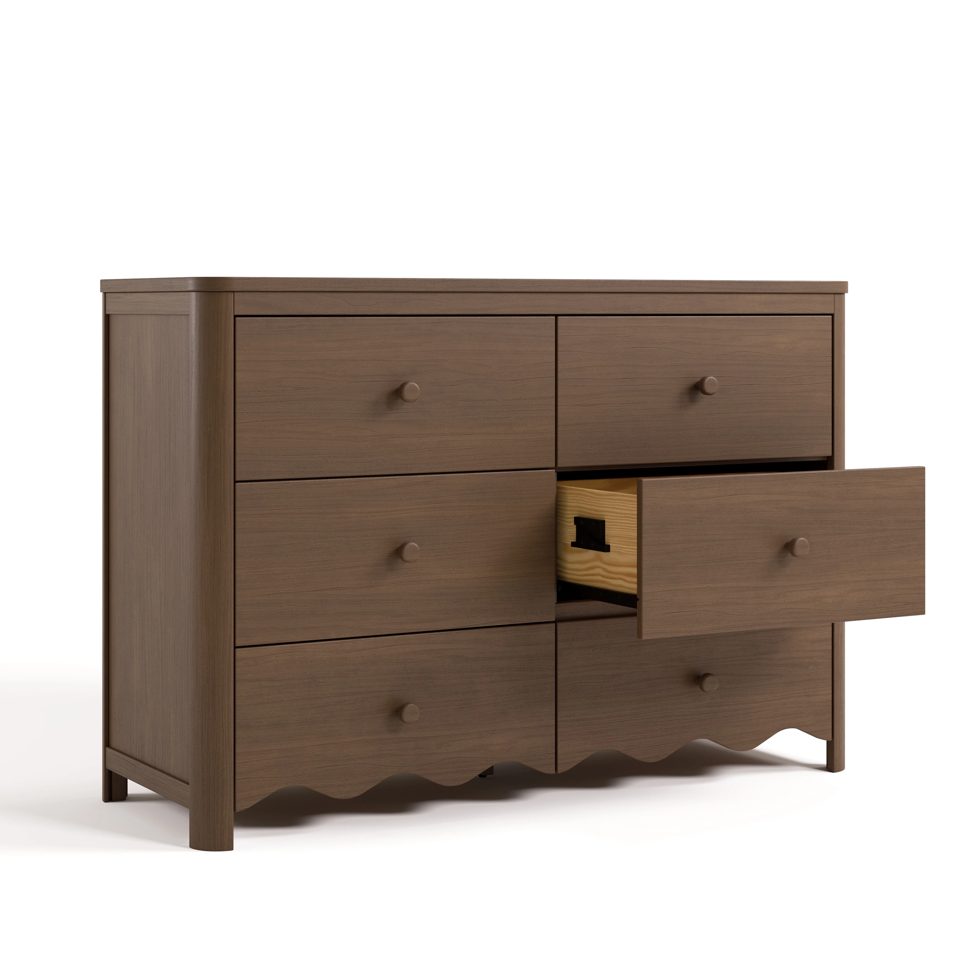 Storkcraft Casablanca 6 Drawer Nursery Dresser, Sage - Image 41
