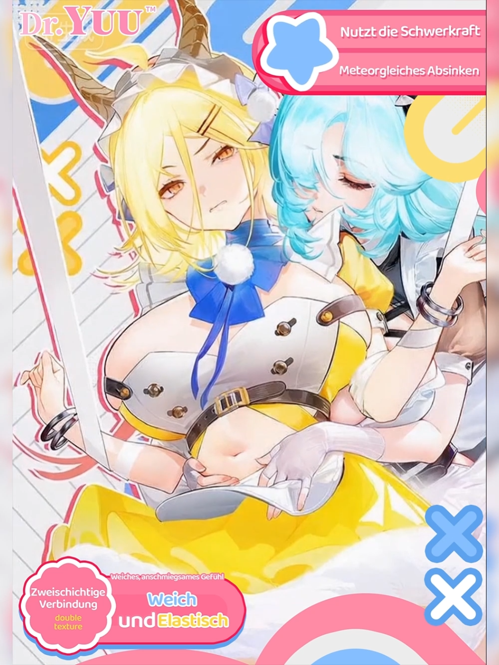 Dr.YUU Twin Trägheits-Masturbator – 510 g | Versand aus Asien – Lieferzeit ca. 10-18 Werktage - DR.YUU™