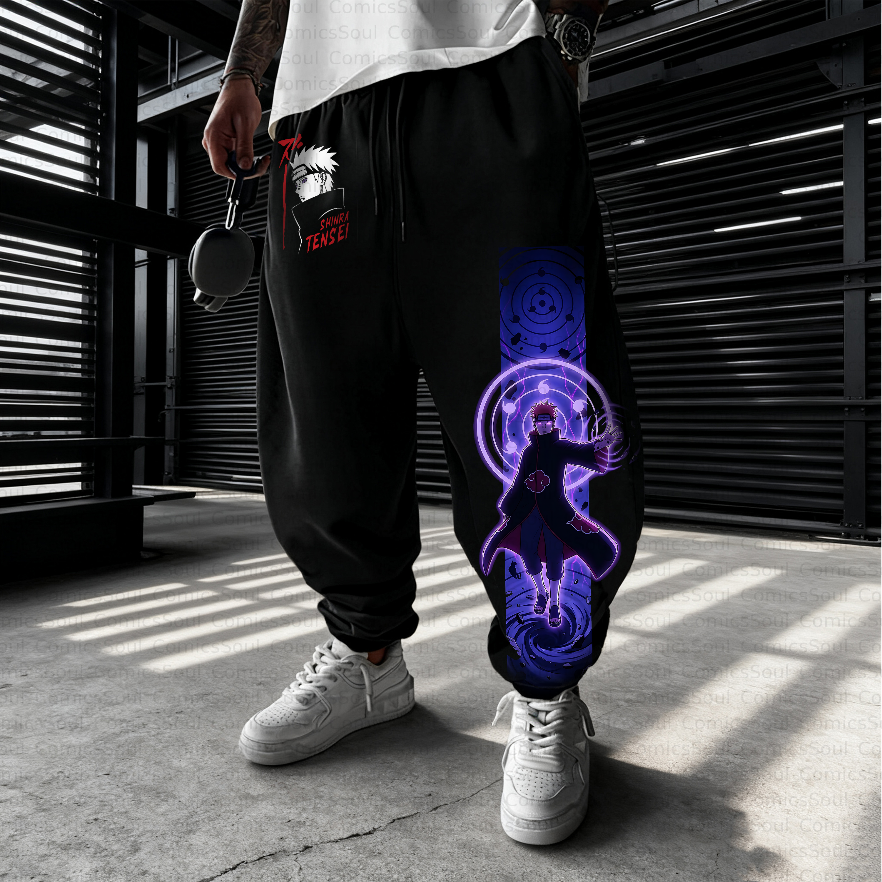 Unisex Casual Anime Streetwear Pant