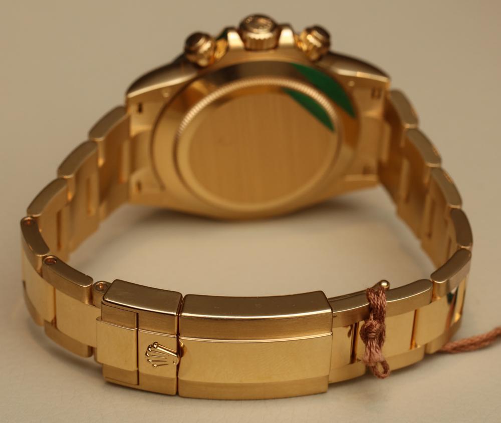 Replica Rolex Daytona Gold with Black Dial