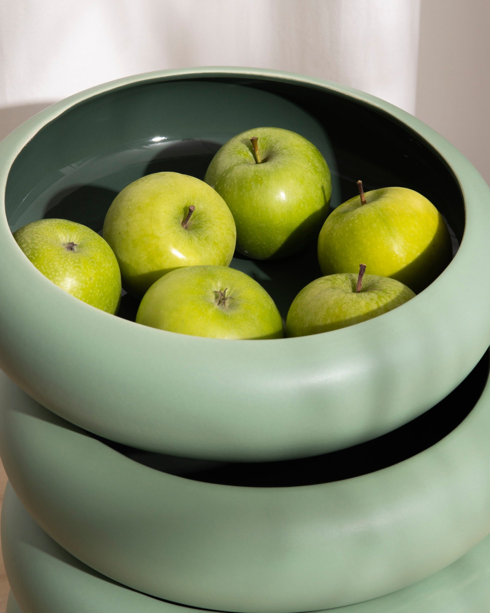 Alva Obstschale salbei dunkelgrün