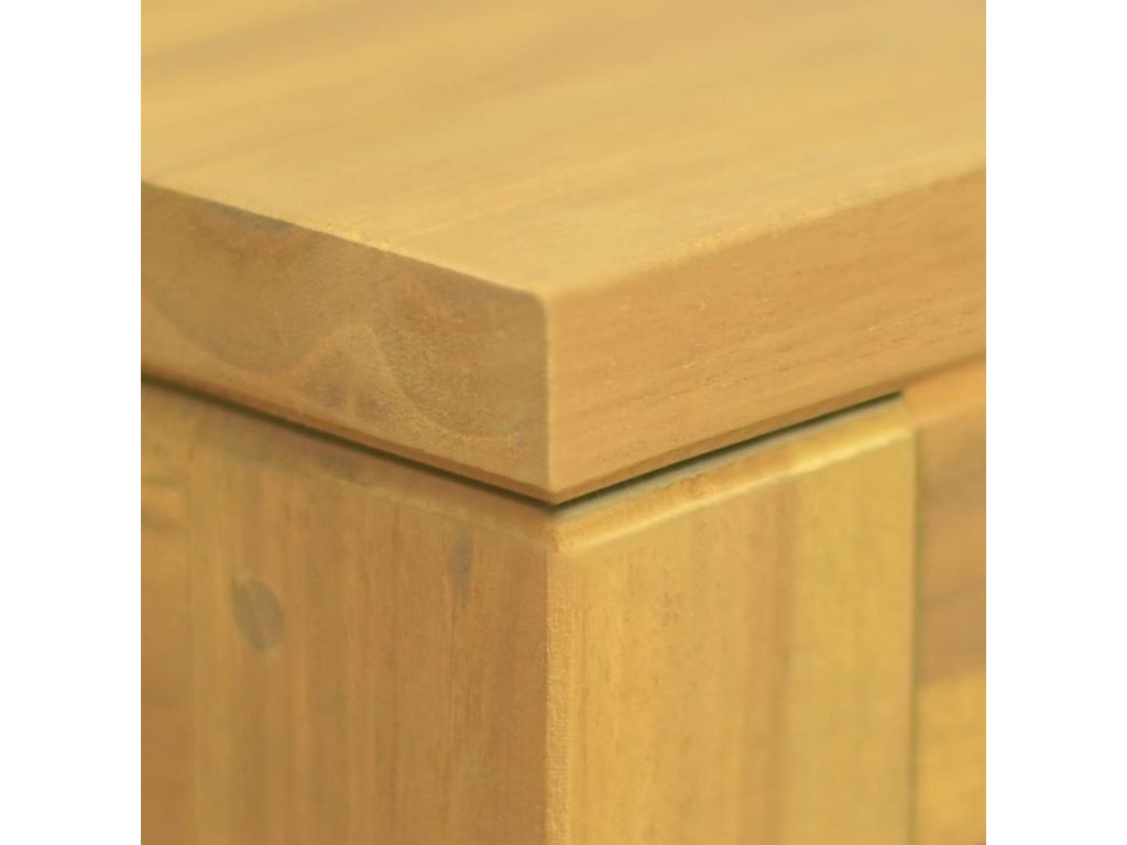 Armario de baño madera maciza de teca 60x45x75 cm