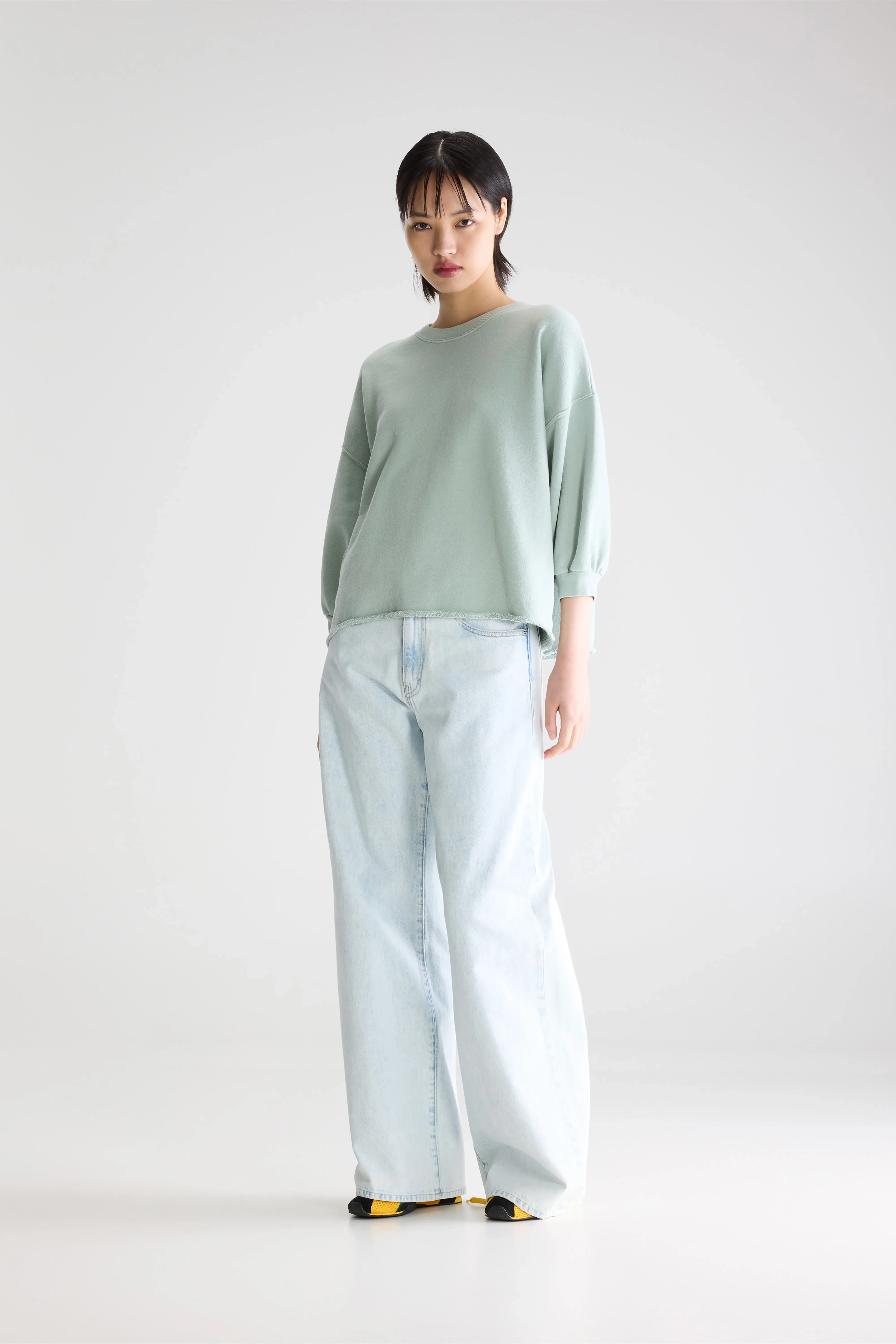 Bellerose Vicske crewneck sweatshirt (261 / W / JADEITE)