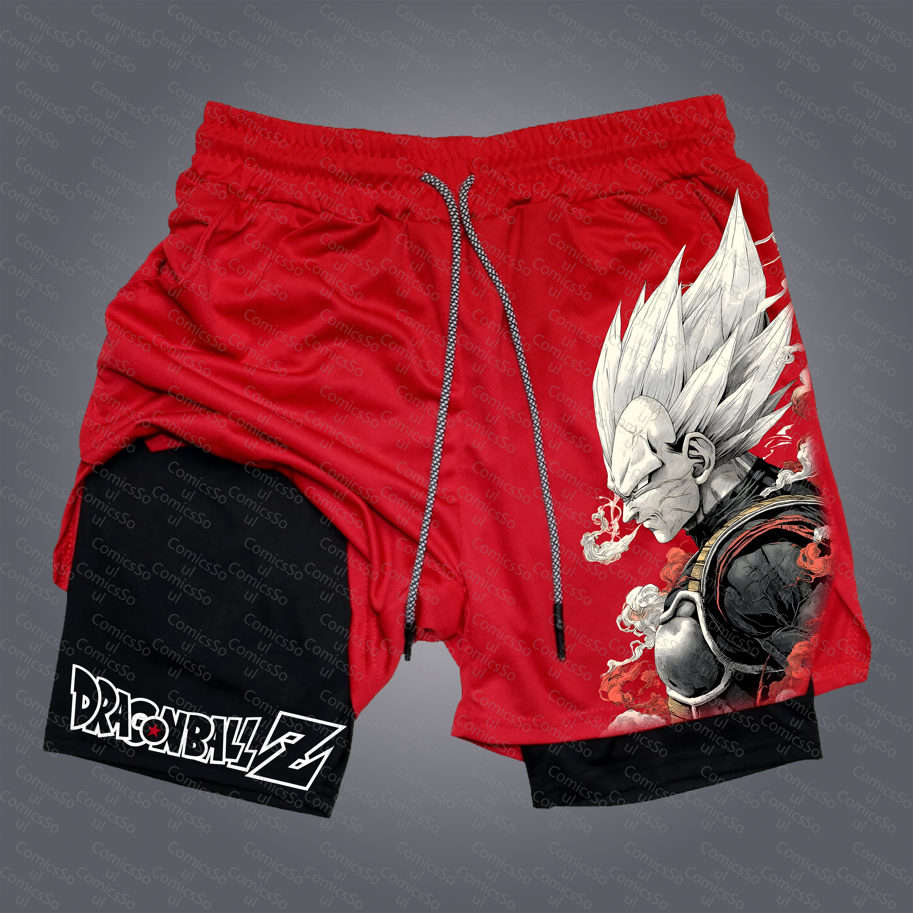 Unisex  Casual Anime Streetwear Shorts