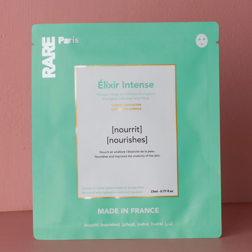 Set 5 masques - Elixir Intense - Rare Paris