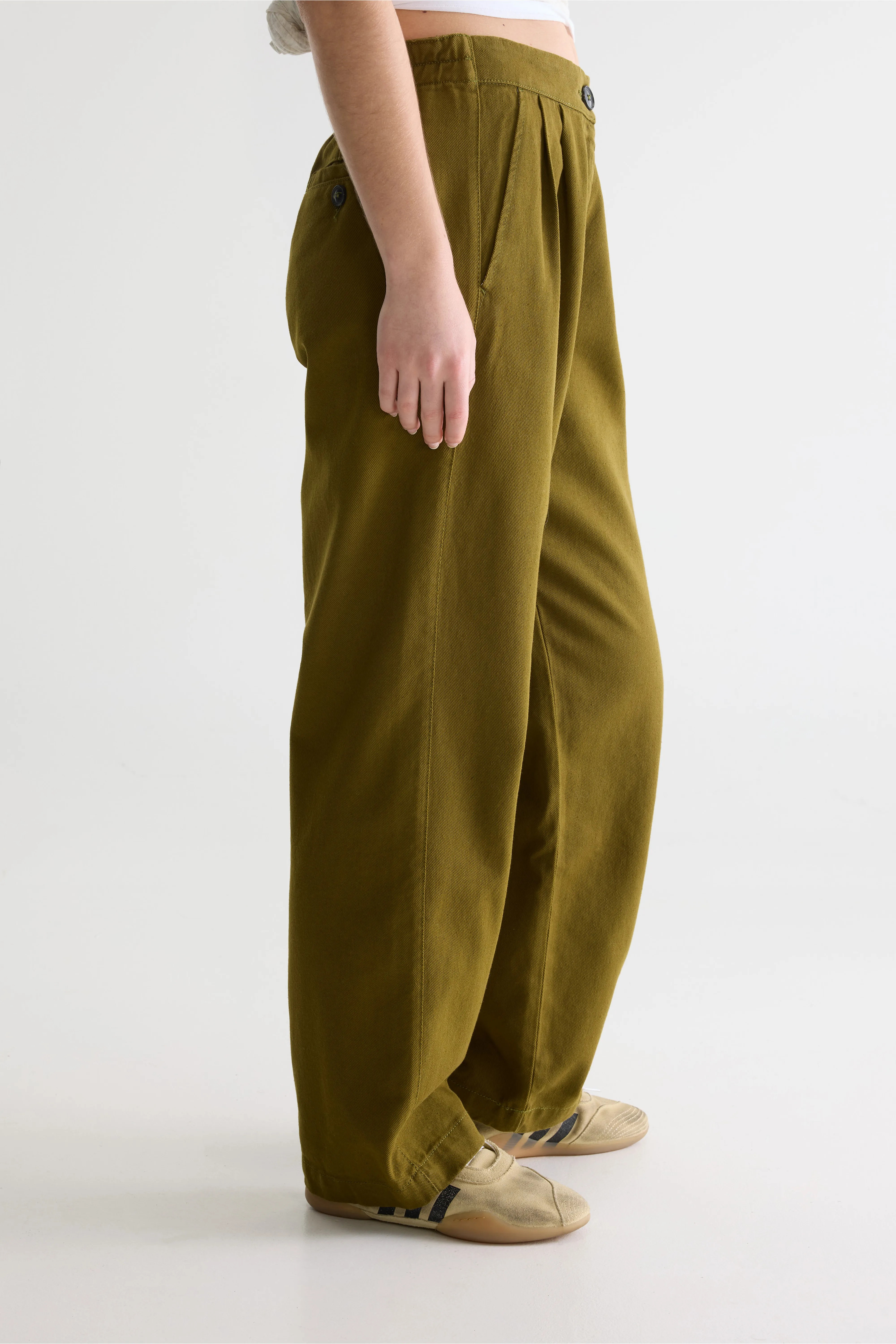 Bellerose Pillow regular trousers (261 / W / VETIVER)