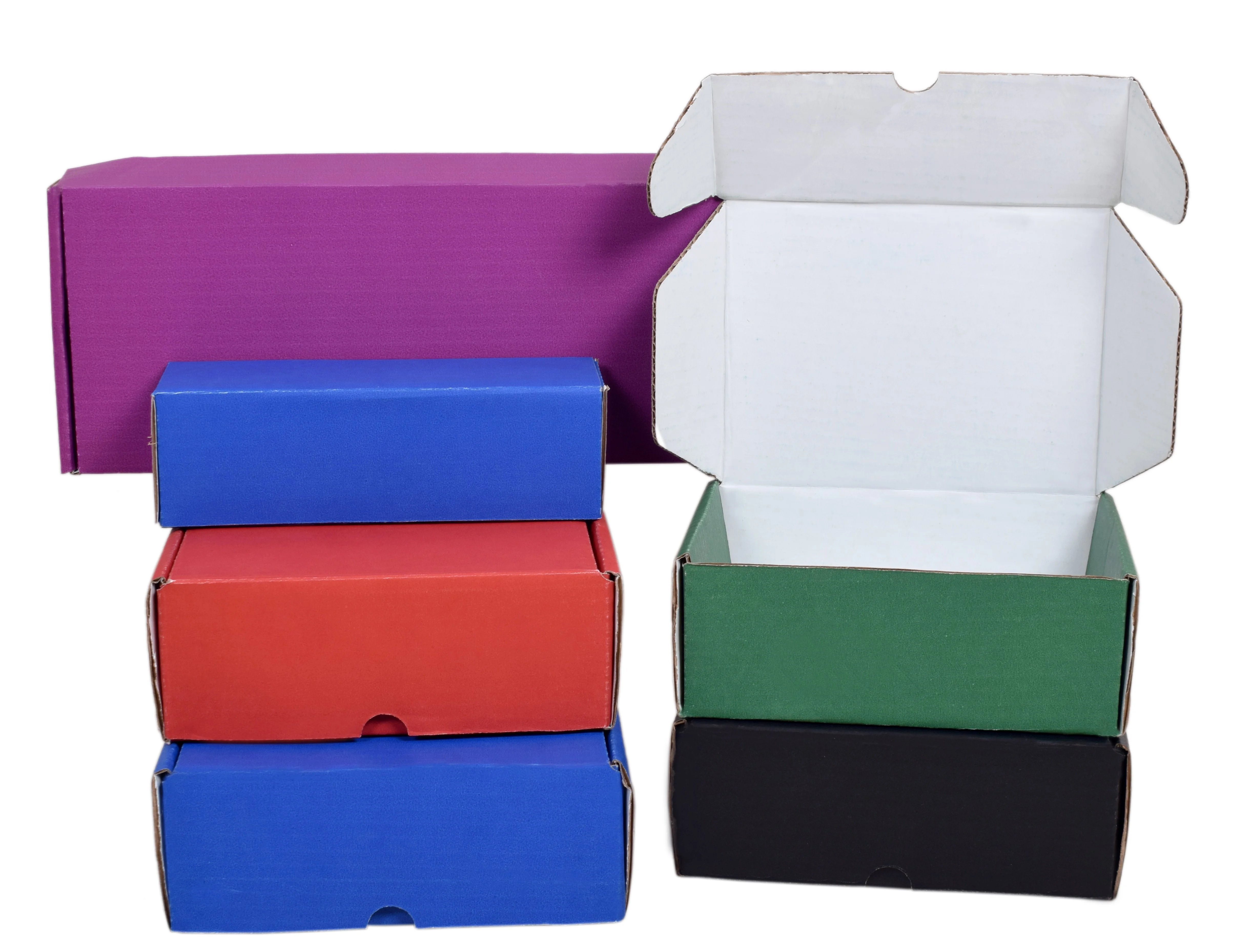 Ucanpack Heavy Duty Boxes For Moving Deluxe Mailer Box Purple Medium , 11? x 7? x 4?" - 50 Pcs - image 6