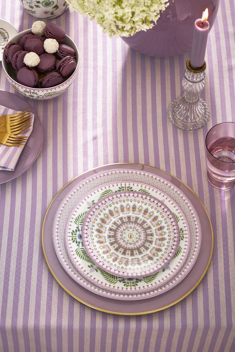 Plate Lily&Lotus Moon Delight Multi 17cm