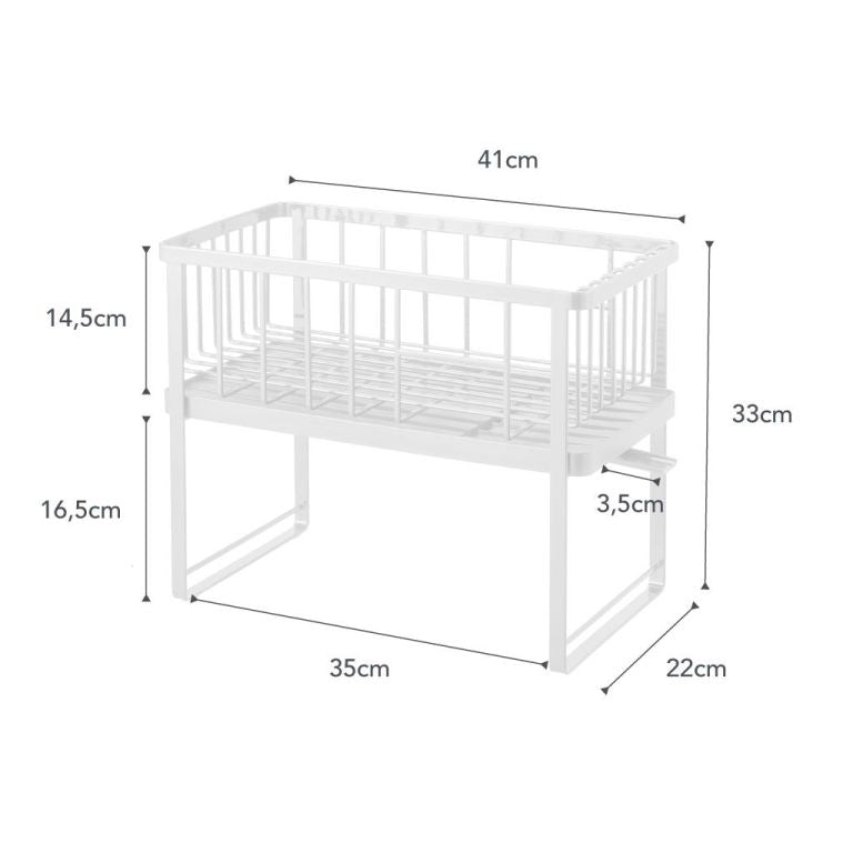 Yamazaki Afdruiprek - 2 niveaus - Tower - Zwart