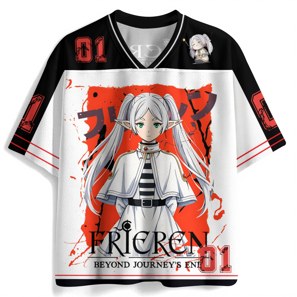 Frieren Anime Football Jersey