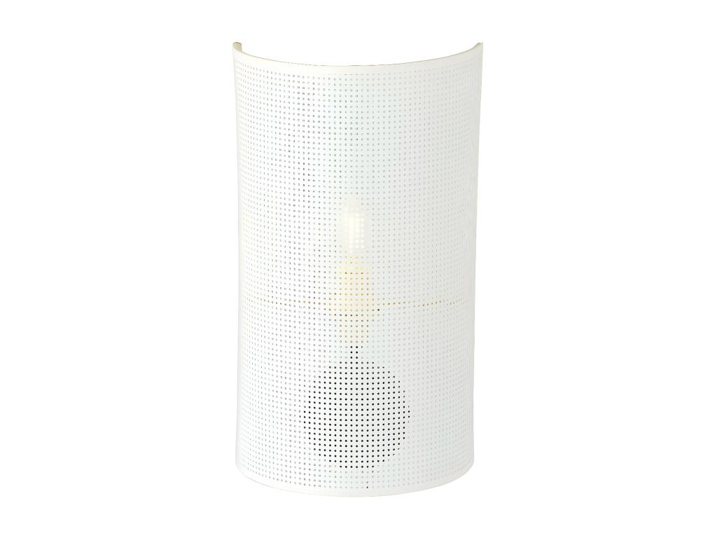 Lámpara de Pared Aston, Blanco, 18x32x8 cm, hogardiseno