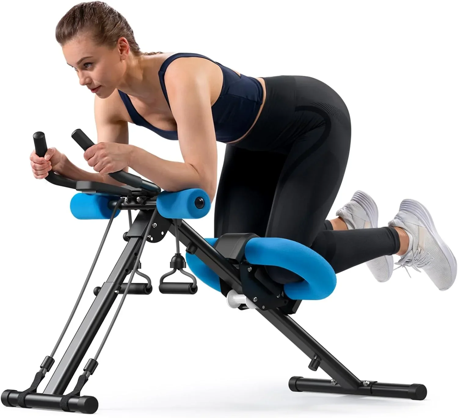 MERACH Adjustable Foldable Ab Trainer With Knee Protection, Pink - MR-2314 - Image 19 MERACH Adjustable Foldable Ab Trainer With Knee Protection, Pink - MR-2314 - Image 19