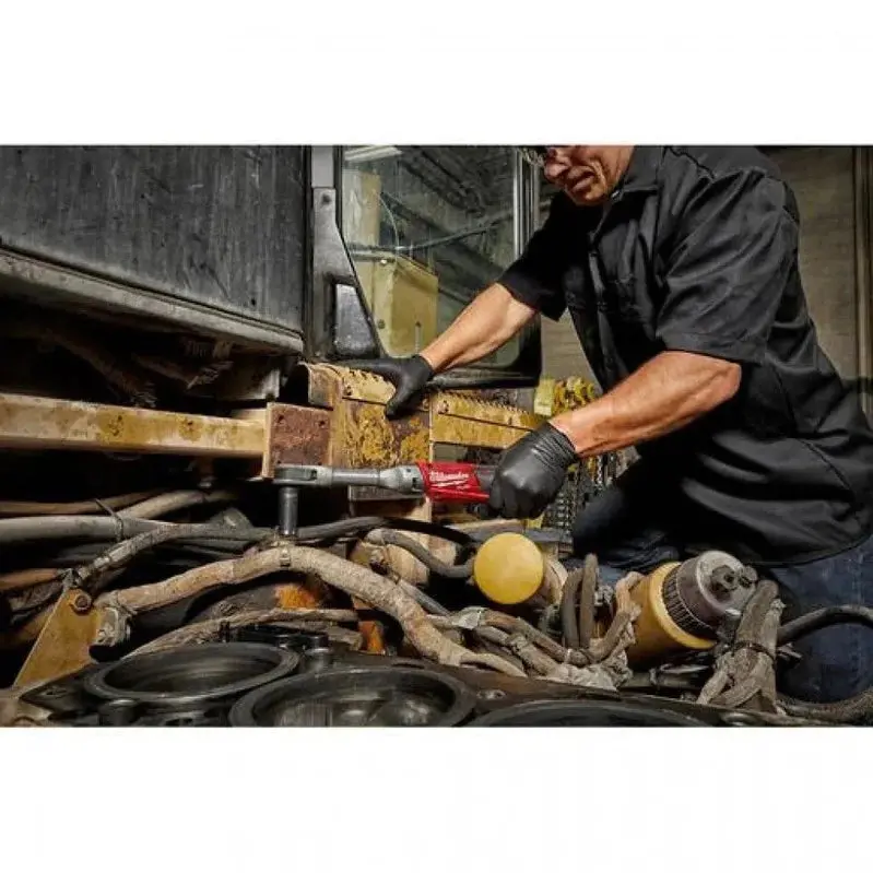 Milwaukee M12 FUEL 3/8-Inch Extended Handle Ratchet With 2.0 Ah Battery And Charger - 2560-21 - Image 3 Milwaukee M12 FUEL 3/8-Inch Extended Handle Ratchet With 2.0 Ah Battery And Charger - 2560-21 - Image 3