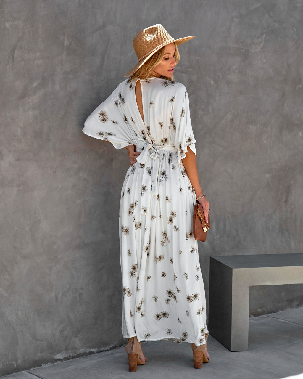 Memorable Summer Floral Pocketed Maxi Dress - FINAL SALE - Se7enfashion