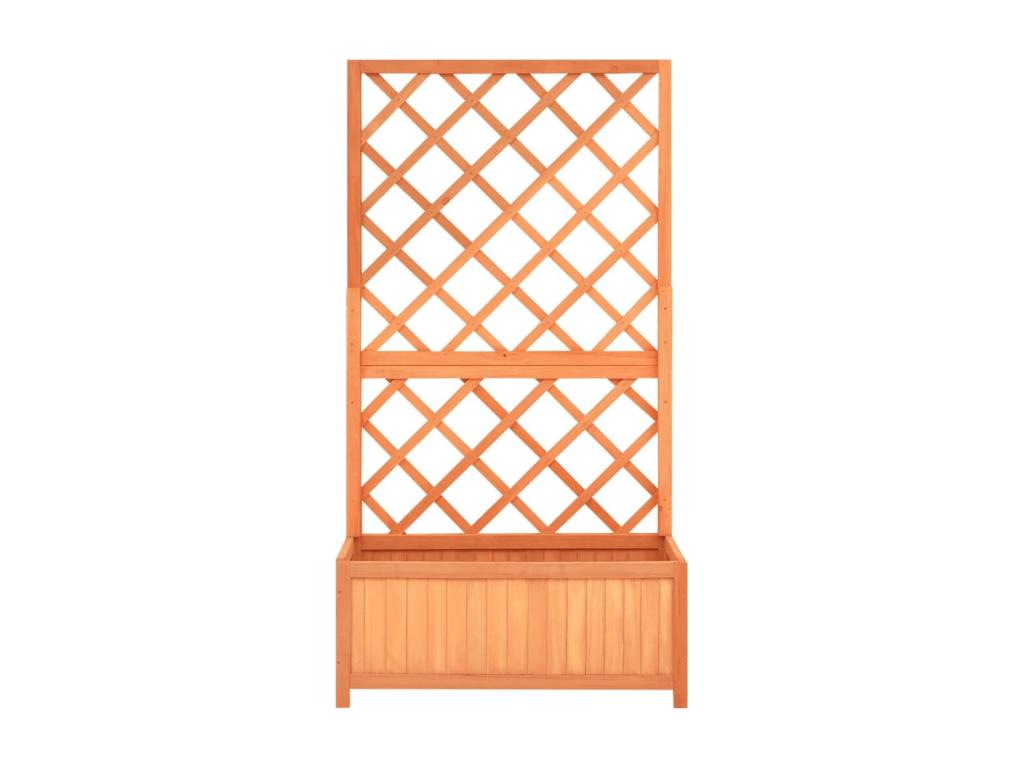 Nrejada  jardín madera de Decoratodo marrón 70x30x135cm