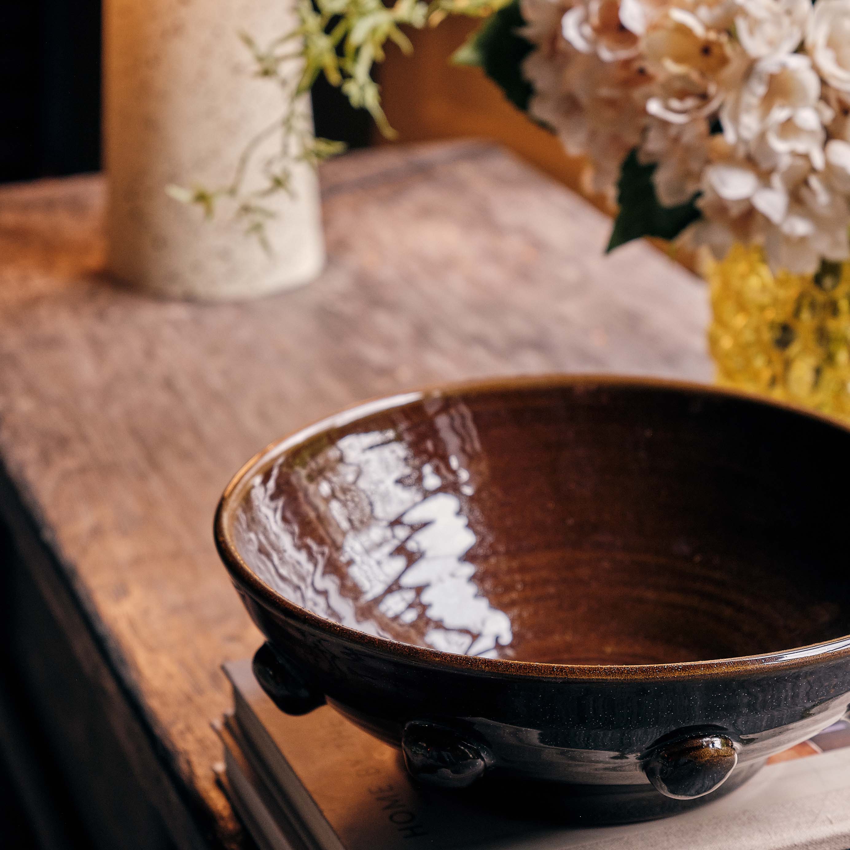 Levi Glazed Terracotta Bowl
