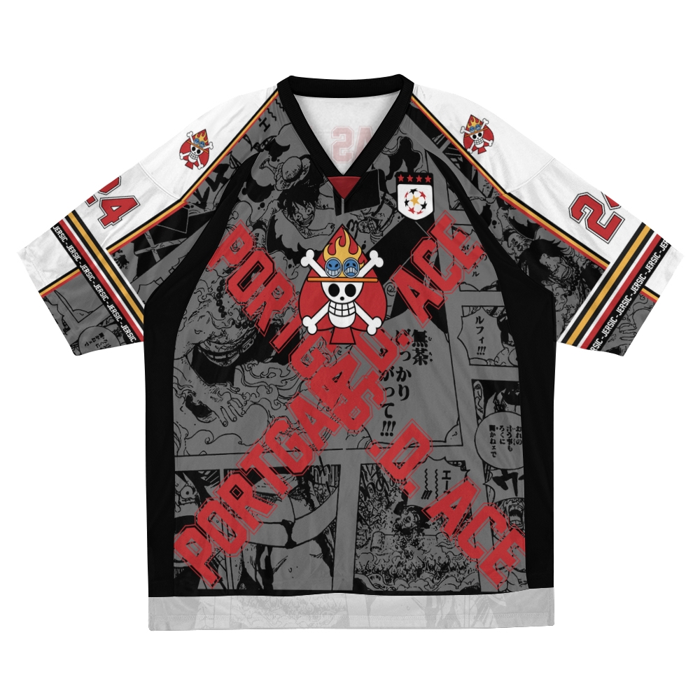 One Piece Anime Football Jersey