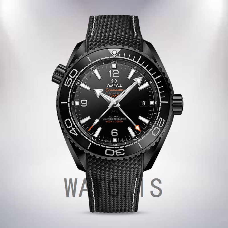 Omega Seamaster Men 45mm 215.92.46.22.01.001 Strap Black Dial