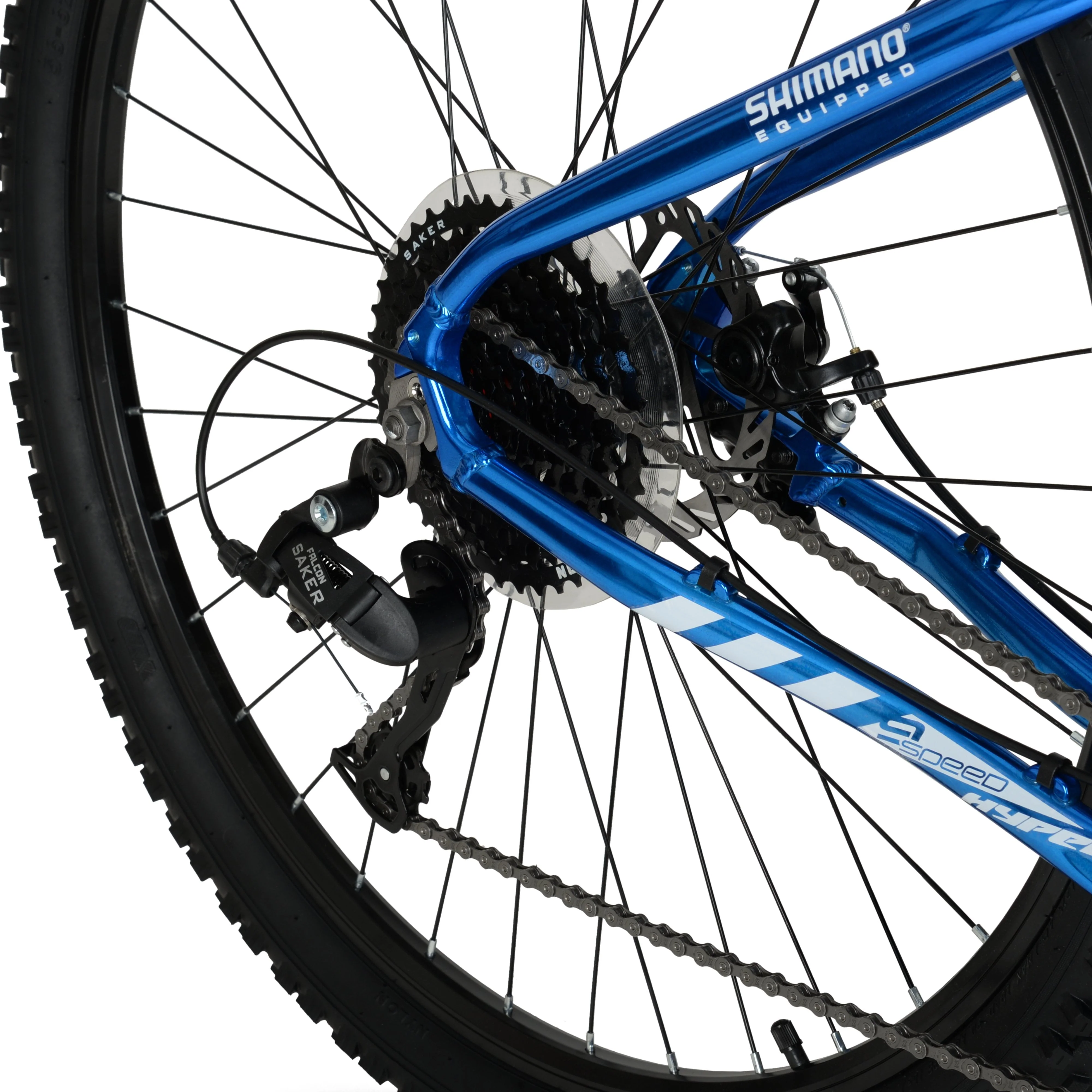 Hyper Bicycle Men's 29" Explorer Mountain Bike, Hard Tail, Blue - Image 10