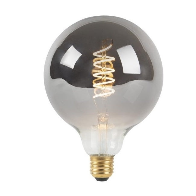 Highlight E27 9Watt Smoke Spiraal 95mm Dimbaar
