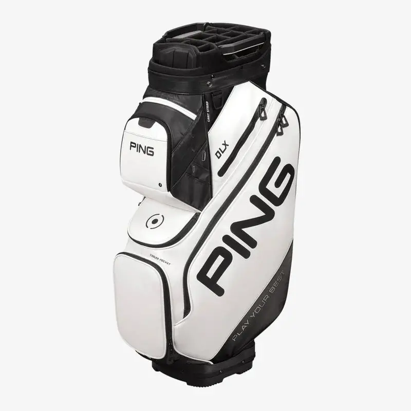 PING DLX Golf Cart Bag With 15 Pockets And 15-Way Top - 2025 - Image 5 PING DLX Golf Cart Bag With 15 Pockets And 15-Way Top - 2025 - Image 5